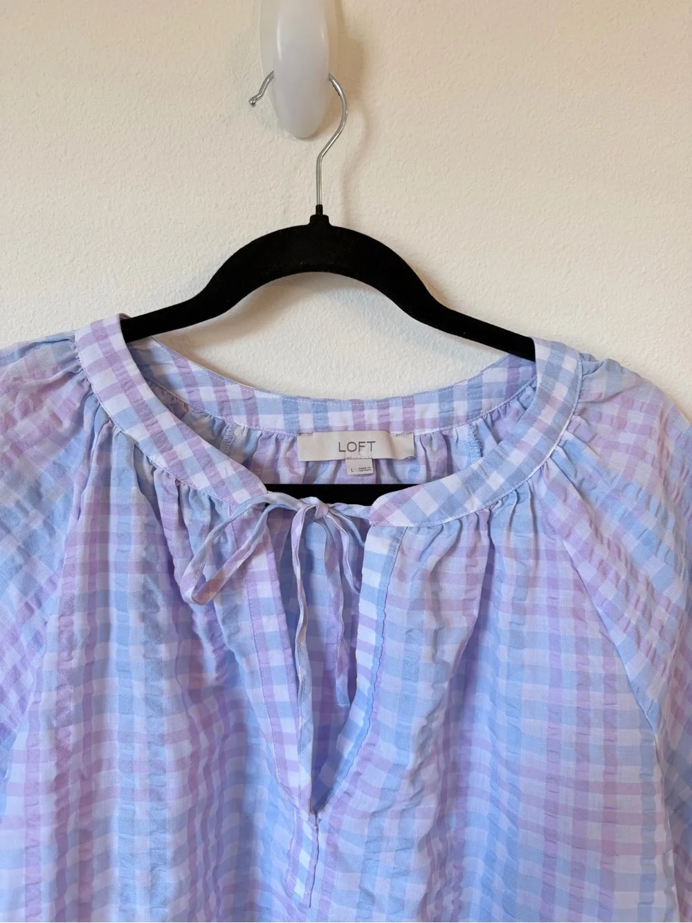 LOFT soft gingham
